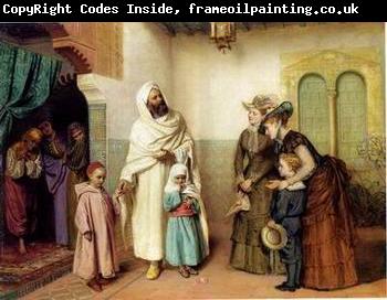 unknow artist Arab or Arabic people and life. Orientalism oil paintings 22